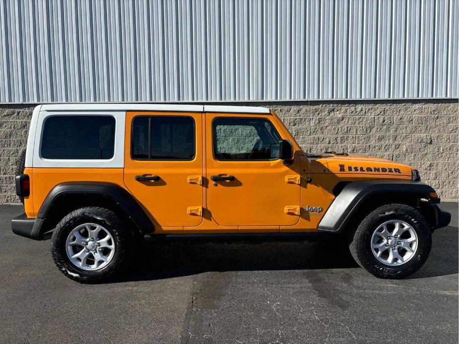 used 2021 Jeep Wrangler Unlimited car, priced at $34,000