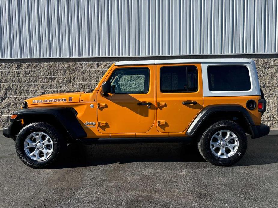 used 2021 Jeep Wrangler Unlimited car, priced at $34,000