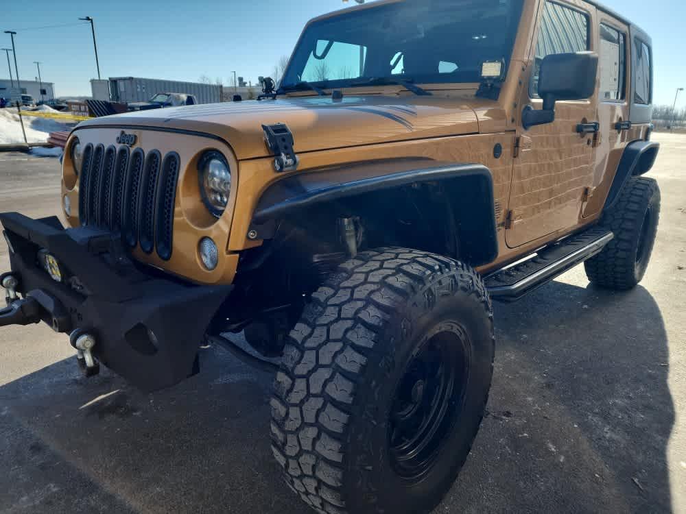 used 2014 Jeep Wrangler Unlimited car, priced at $16,900