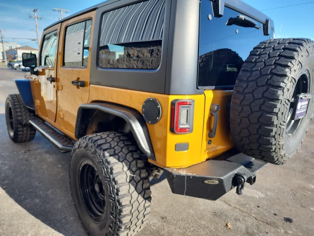 used 2014 Jeep Wrangler Unlimited car, priced at $16,900