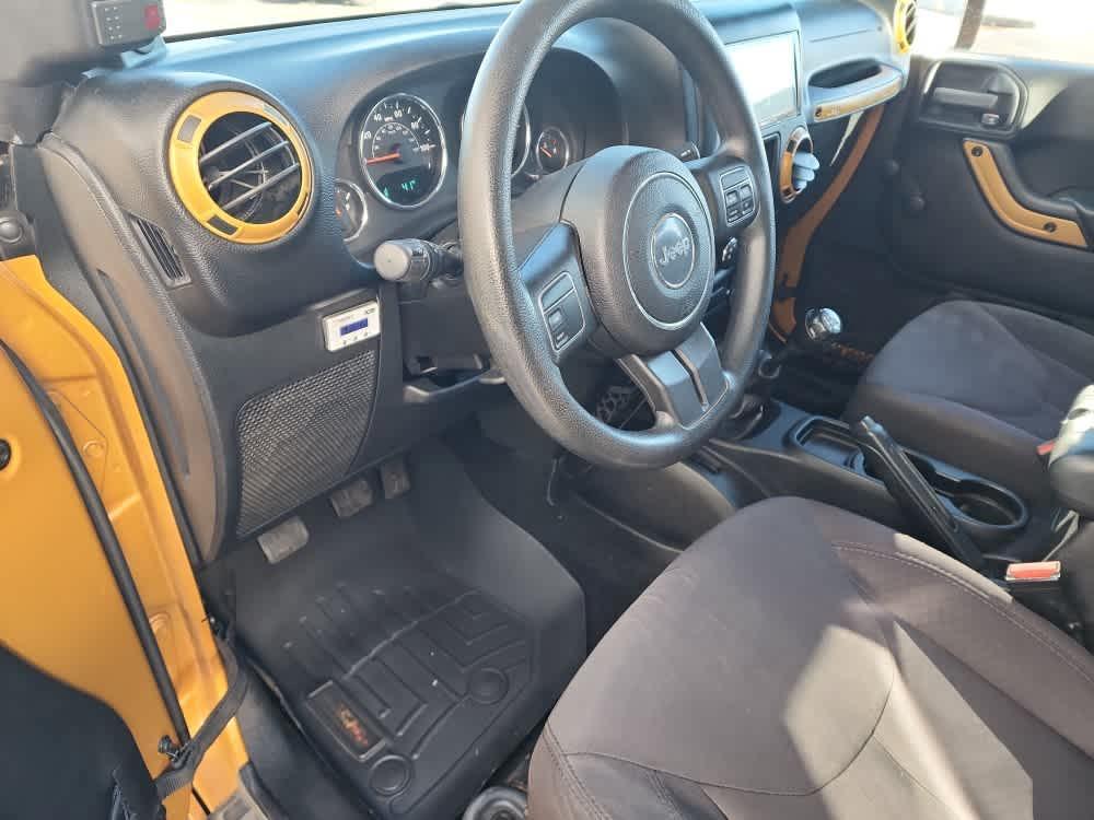 used 2014 Jeep Wrangler Unlimited car, priced at $16,900