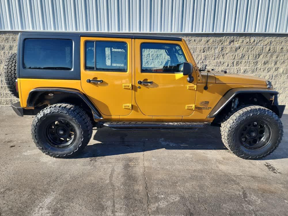 used 2014 Jeep Wrangler Unlimited car, priced at $16,900