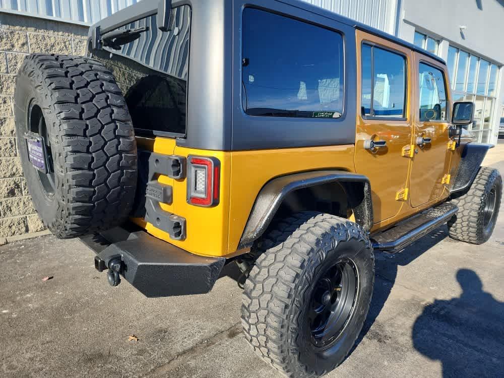 used 2014 Jeep Wrangler Unlimited car, priced at $16,900