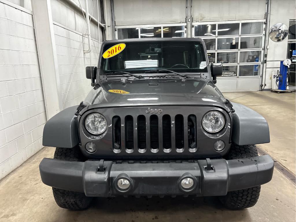 used 2016 Jeep Wrangler Unlimited car, priced at $18,500