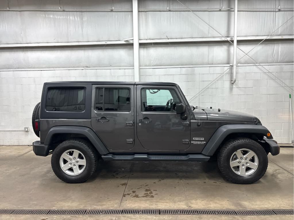 used 2016 Jeep Wrangler Unlimited car, priced at $18,500