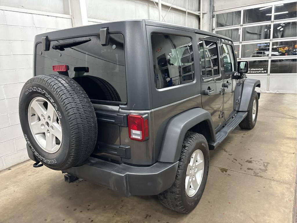used 2016 Jeep Wrangler Unlimited car, priced at $18,500