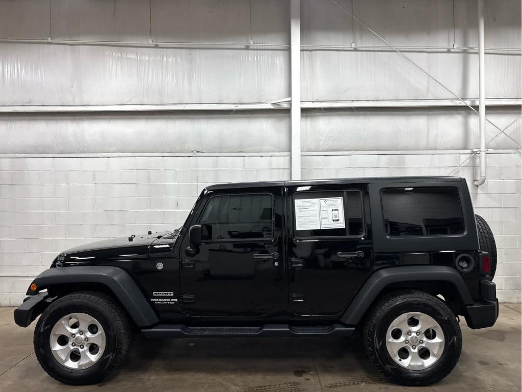 used 2016 Jeep Wrangler Unlimited car, priced at $21,500