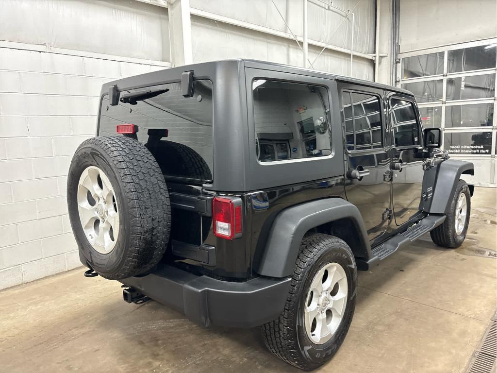 used 2016 Jeep Wrangler Unlimited car, priced at $21,500