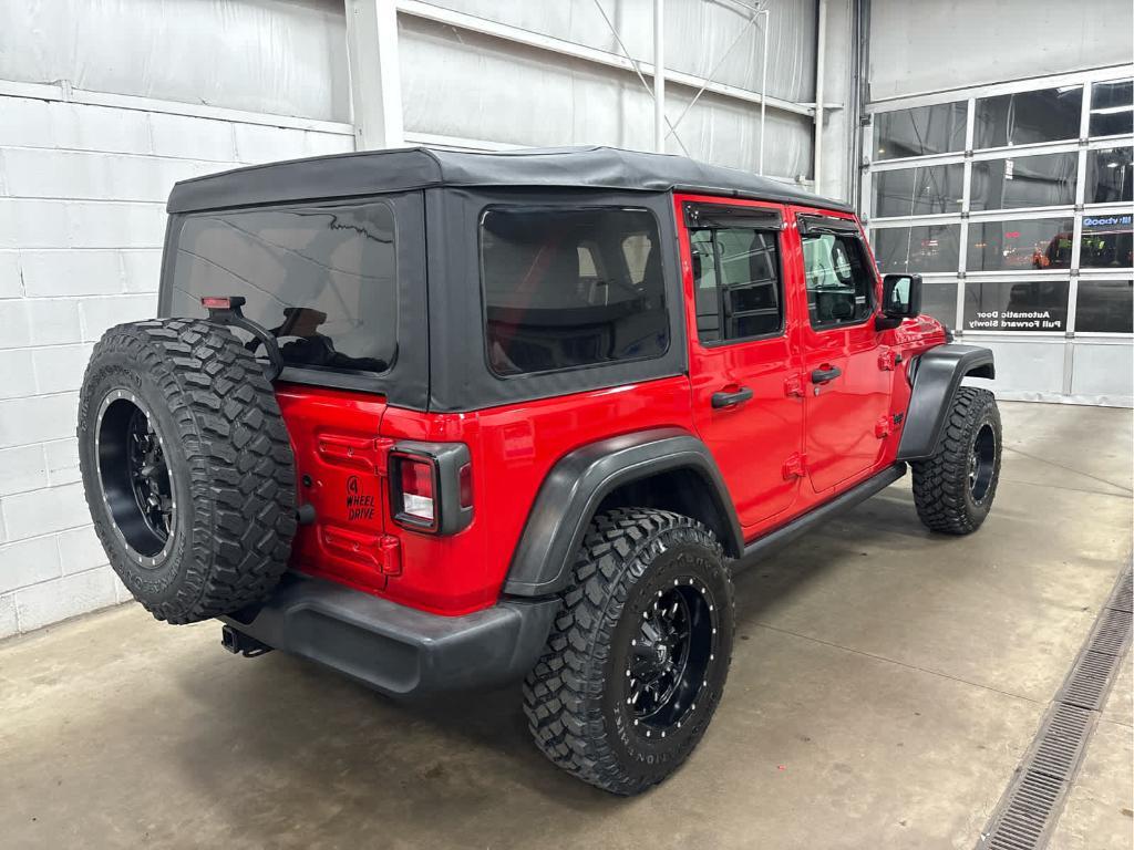 used 2021 Jeep Wrangler Unlimited car, priced at $26,100