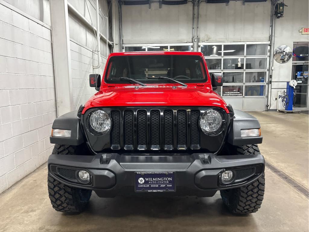 used 2021 Jeep Wrangler Unlimited car, priced at $26,100