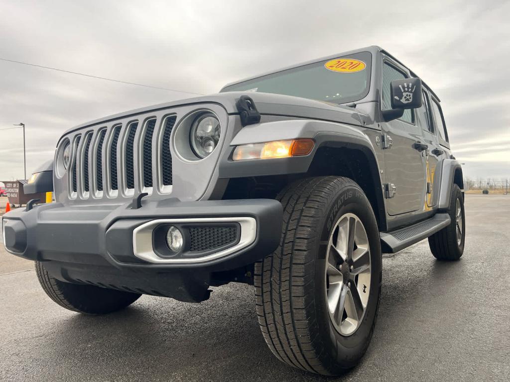 used 2020 Jeep Wrangler Unlimited car, priced at $28,000