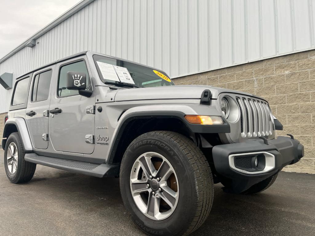 used 2020 Jeep Wrangler Unlimited car, priced at $28,000