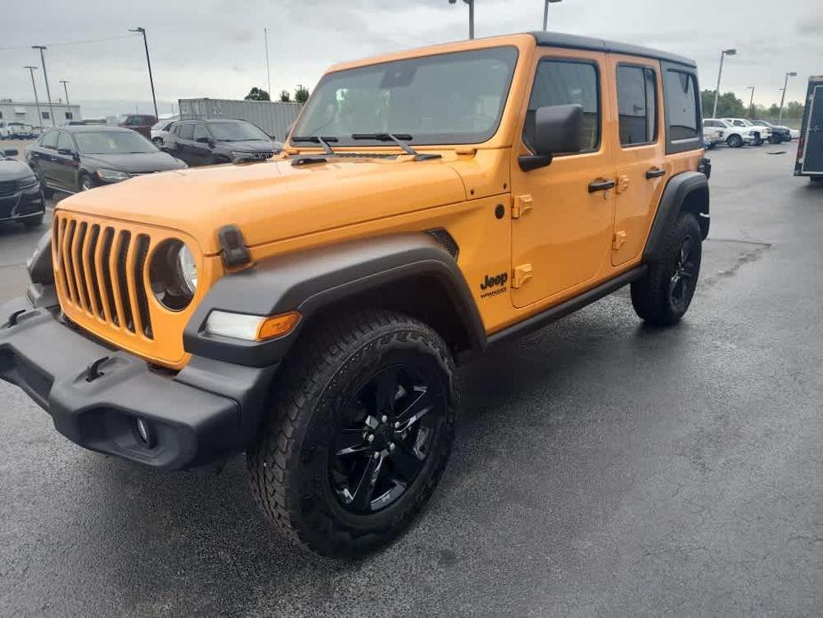 used 2021 Jeep Wrangler Unlimited car, priced at $36,000