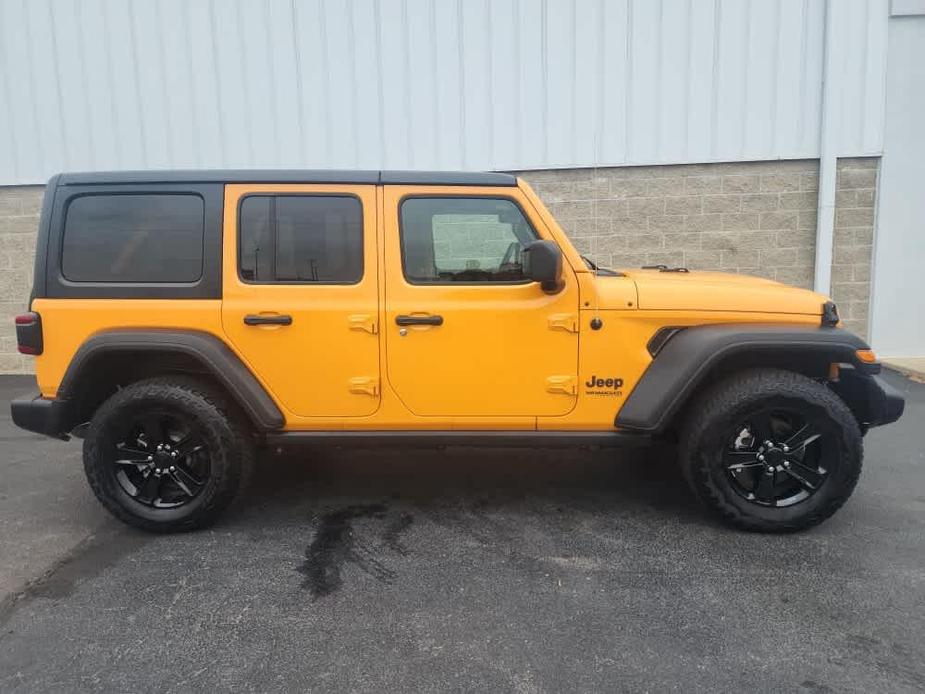 used 2021 Jeep Wrangler Unlimited car, priced at $36,000