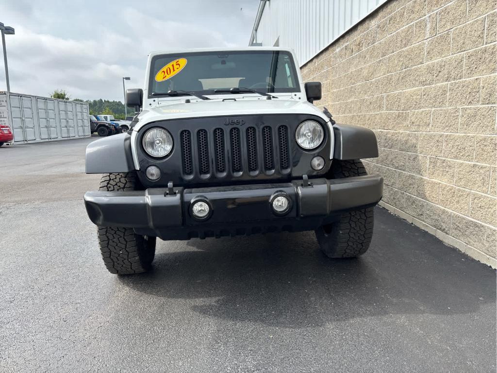 used 2015 Jeep Wrangler Unlimited car, priced at $15,988