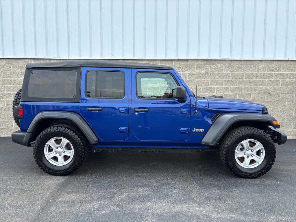 used 2019 Jeep Wrangler Unlimited car, priced at $25,093