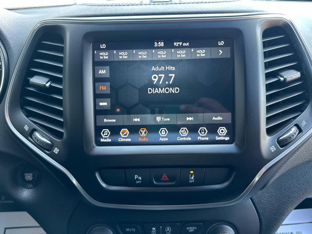 used 2021 Jeep Cherokee car, priced at $23,985