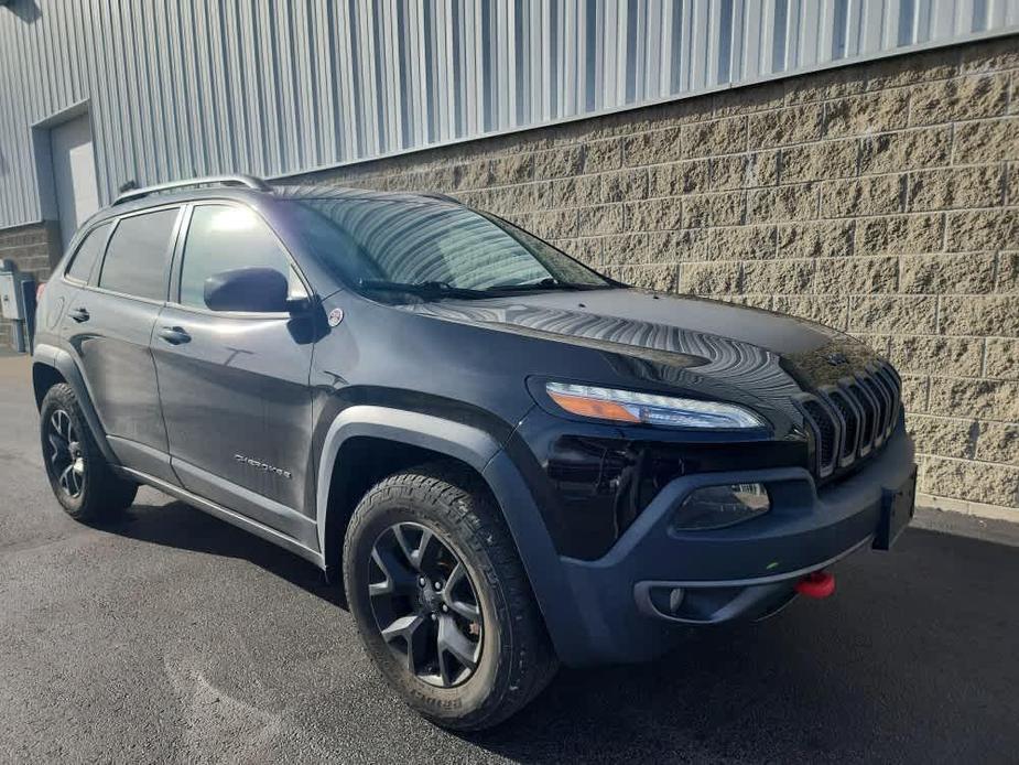 used 2017 Jeep Cherokee car, priced at $15,500