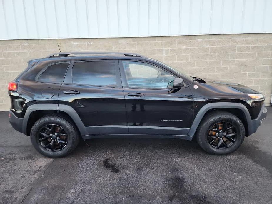 used 2017 Jeep Cherokee car, priced at $15,500