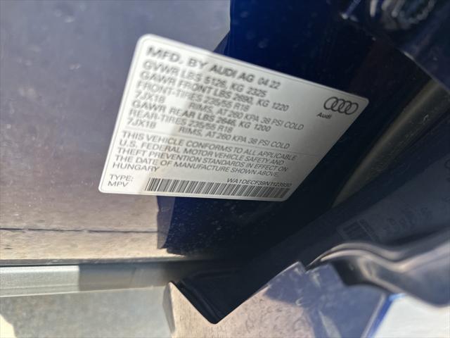 used 2022 Audi Q3 car, priced at $29,998