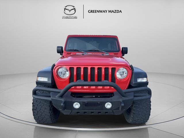 used 2018 Jeep Wrangler Unlimited car, priced at $24,920