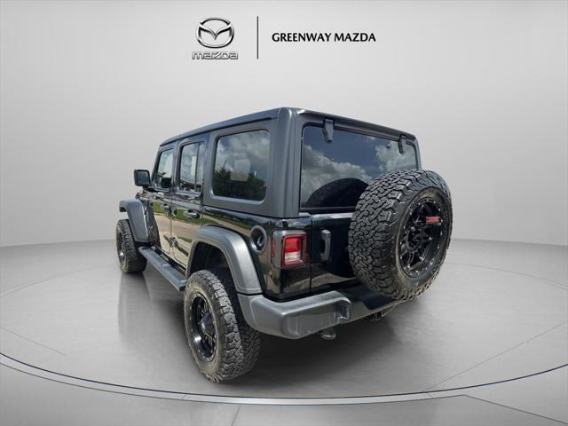 used 2021 Jeep Wrangler Unlimited car, priced at $25,598