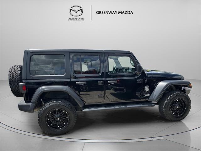 used 2021 Jeep Wrangler Unlimited car, priced at $25,598