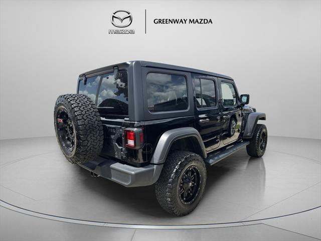 used 2021 Jeep Wrangler Unlimited car, priced at $25,598
