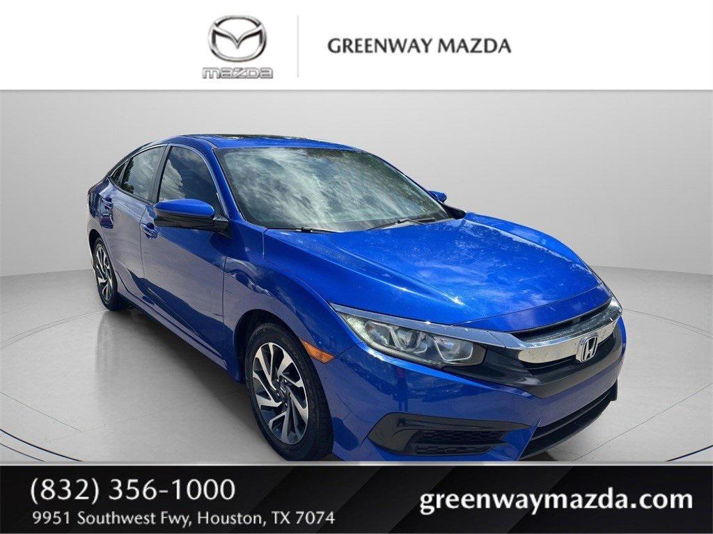 used 2018 Honda Civic car, priced at $16,643