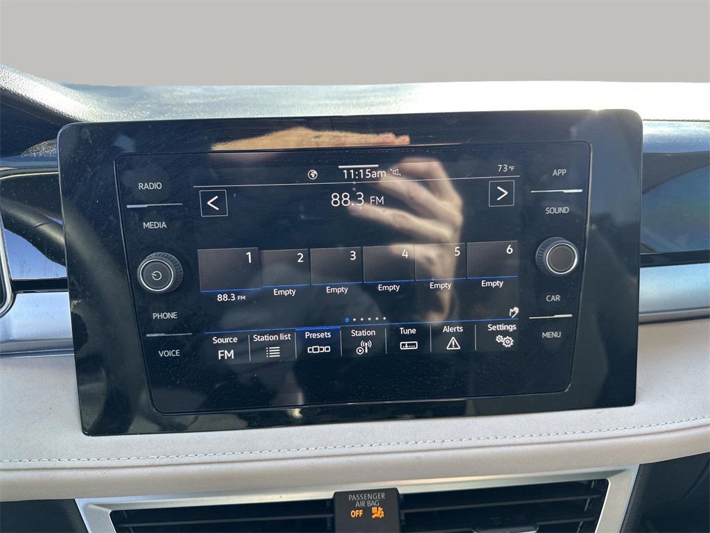 used 2025 Volkswagen Taos car, priced at $23,154