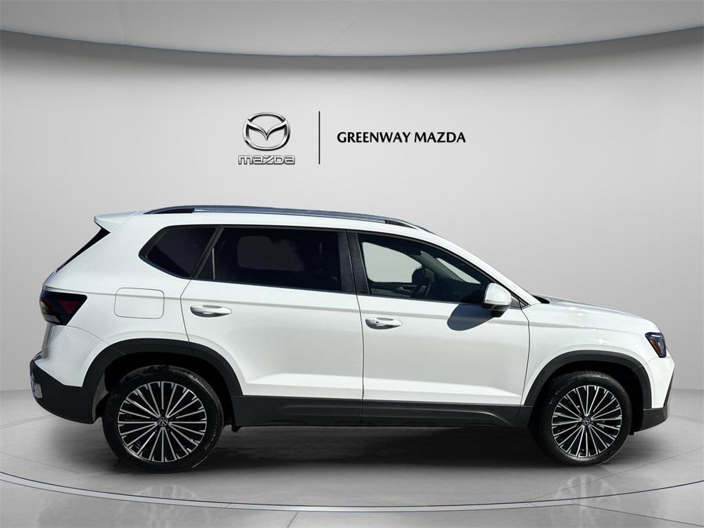 used 2025 Volkswagen Taos car, priced at $23,154