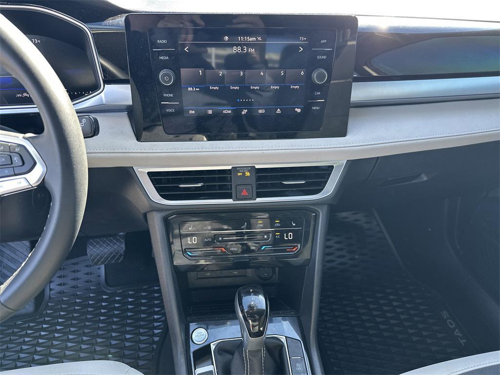 used 2025 Volkswagen Taos car, priced at $23,154