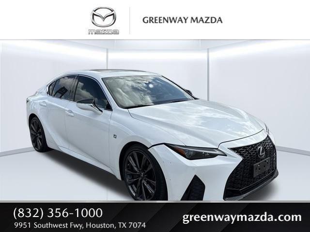 used 2021 Lexus IS 350 car, priced at $38,176