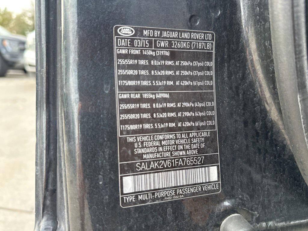 used 2015 Land Rover LR4 car, priced at $13,800