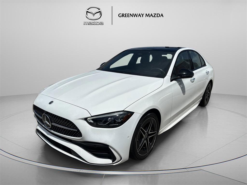 used 2023 Mercedes-Benz C-Class car, priced at $33,998