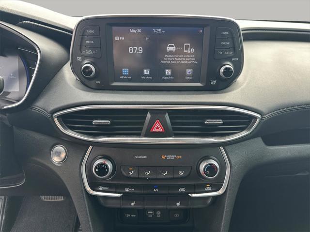used 2020 Hyundai Santa Fe car, priced at $17,498