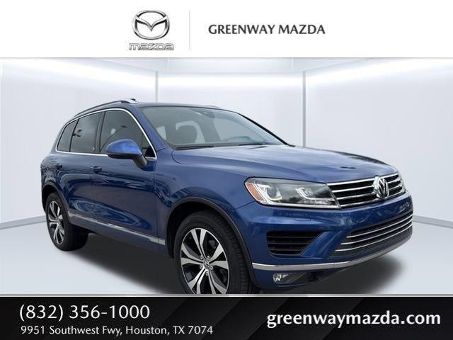 used 2017 Volkswagen Touareg car, priced at $11,900