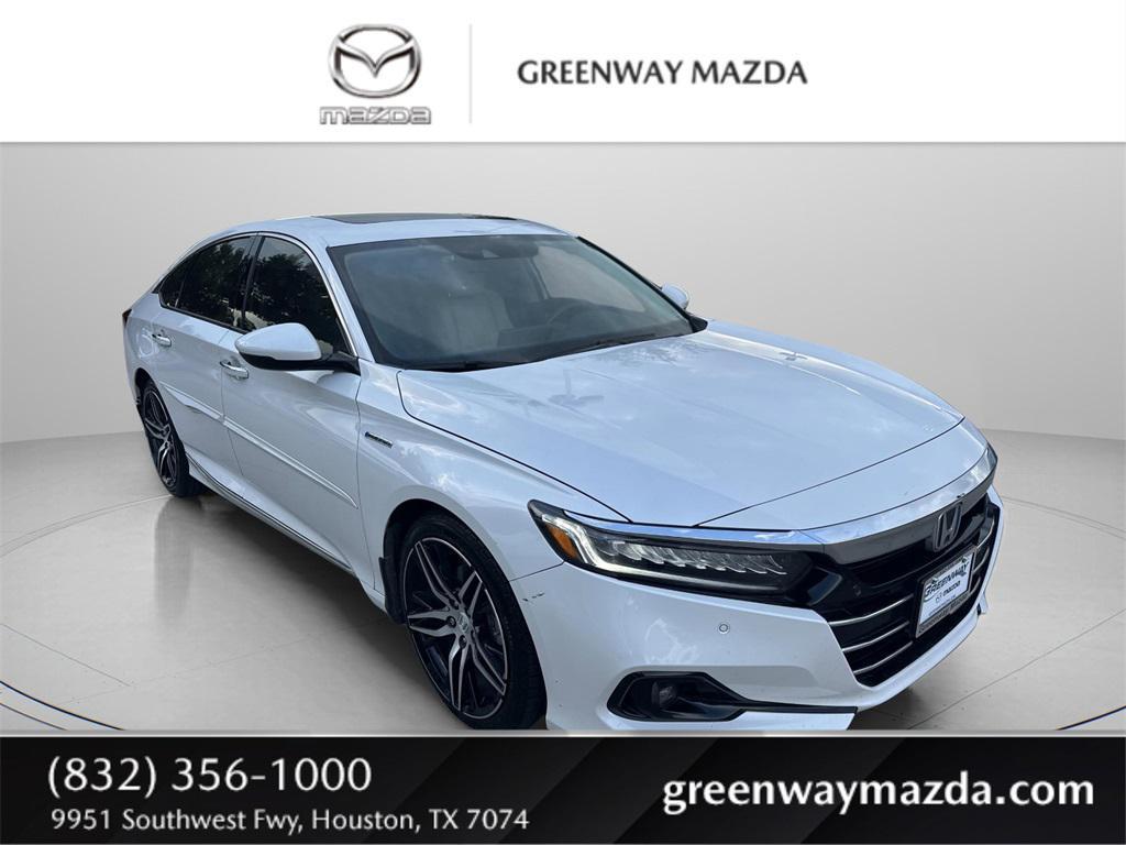 used 2021 Honda Accord Hybrid car, priced at $26,597