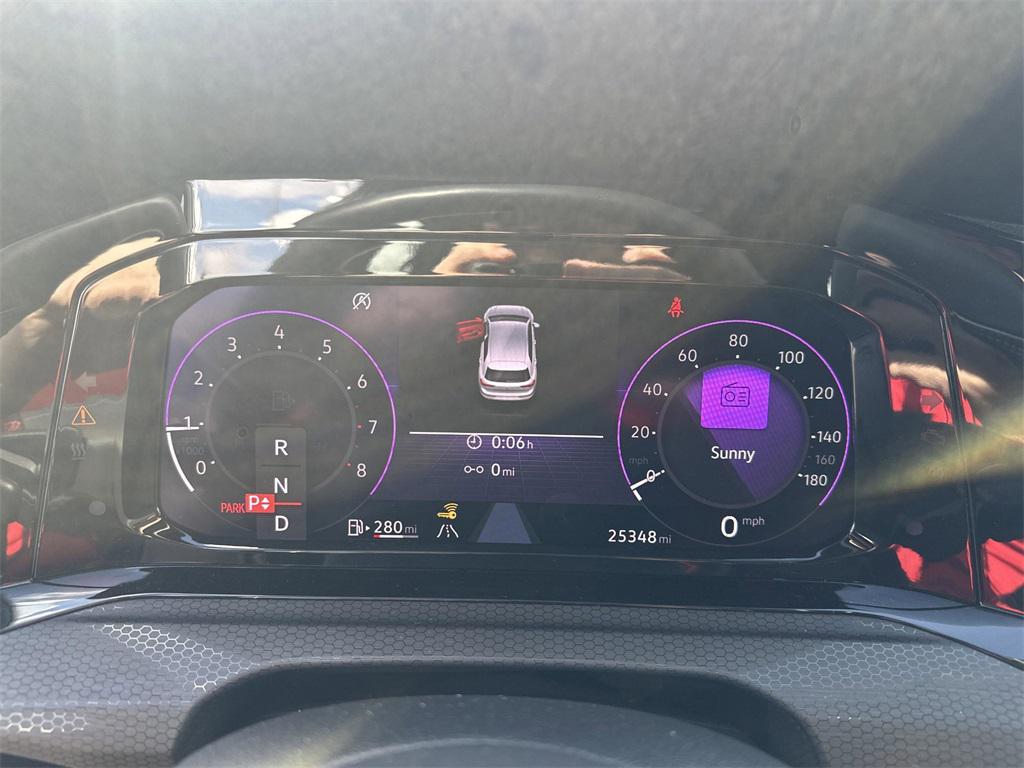 used 2024 Volkswagen Golf GTI car, priced at $25,250