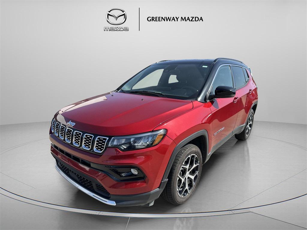 used 2024 Jeep Compass car, priced at $23,998