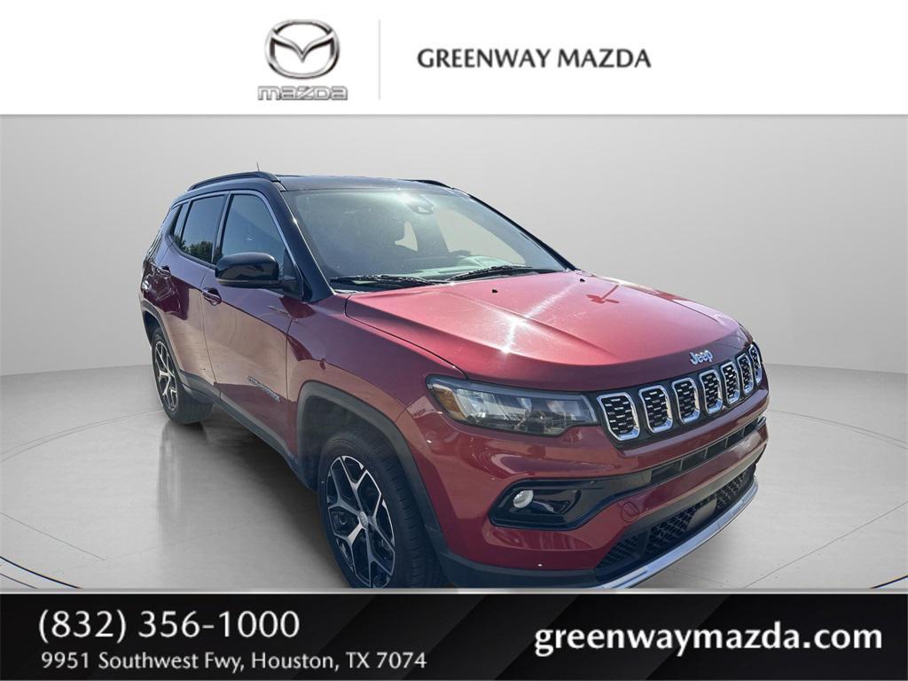 used 2024 Jeep Compass car, priced at $23,998
