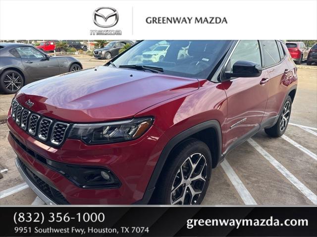 used 2024 Jeep Compass car, priced at $24,598