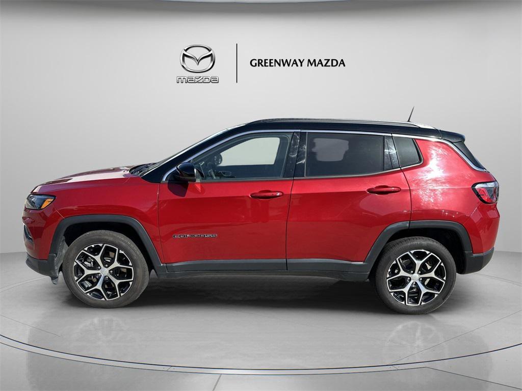 used 2024 Jeep Compass car, priced at $23,998