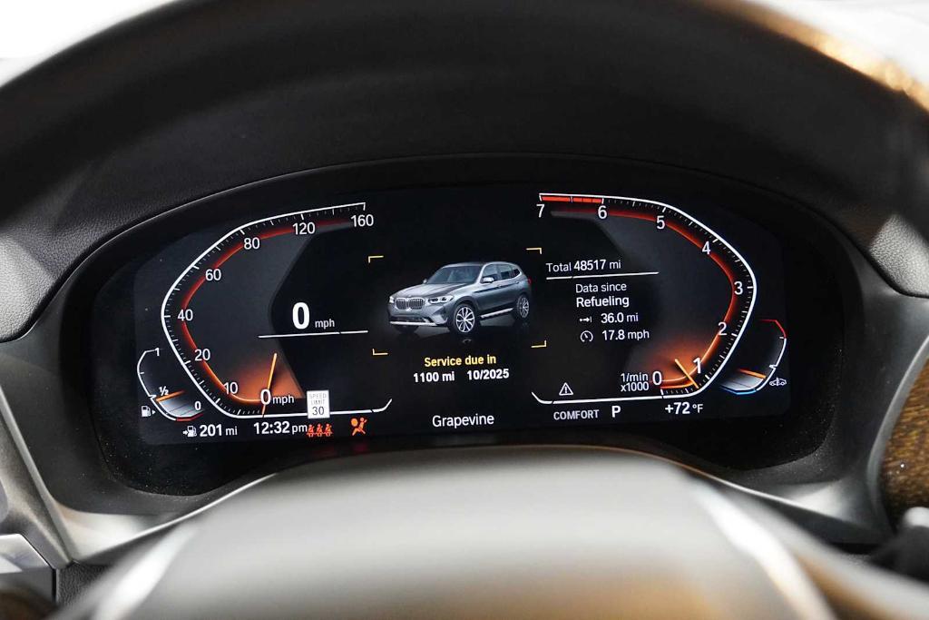 used 2023 BMW X3 car, priced at $36,287