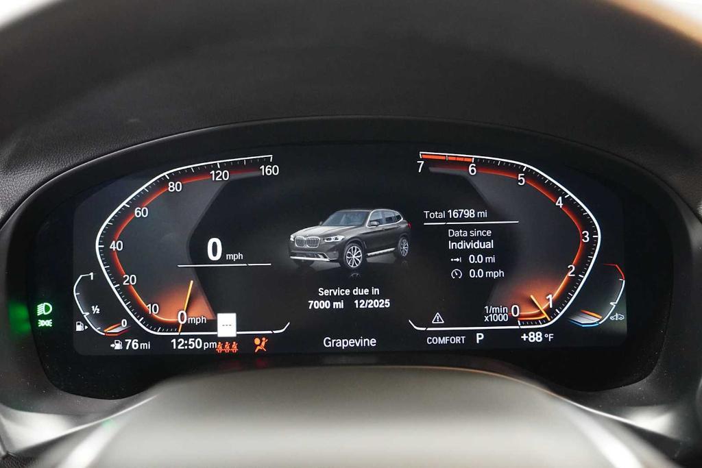 used 2023 BMW X3 car, priced at $40,988