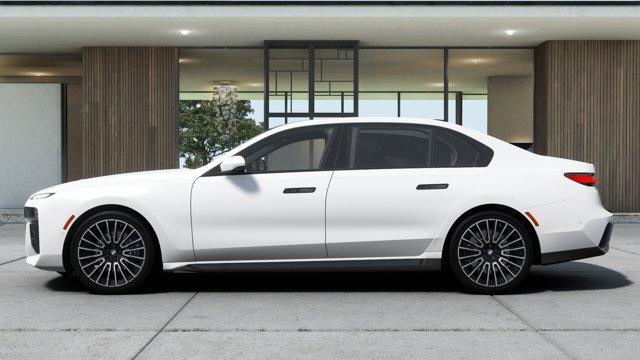 new 2025 BMW 740 car, priced at $114,085