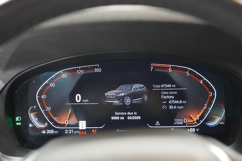 used 2023 BMW X3 car
