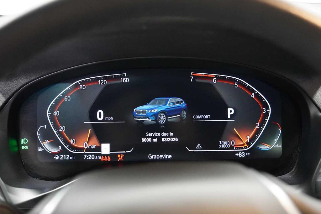 used 2023 BMW X3 car, priced at $36,986