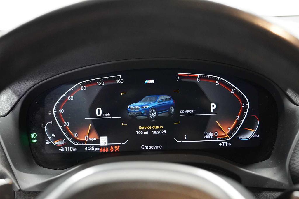 used 2022 BMW X3 car, priced at $38,687