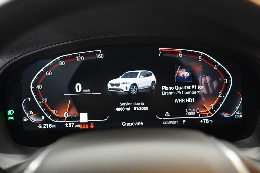 used 2024 BMW X3 car, priced at $45,989